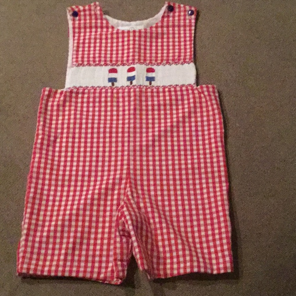 Jack & Jill Red Check Jumper